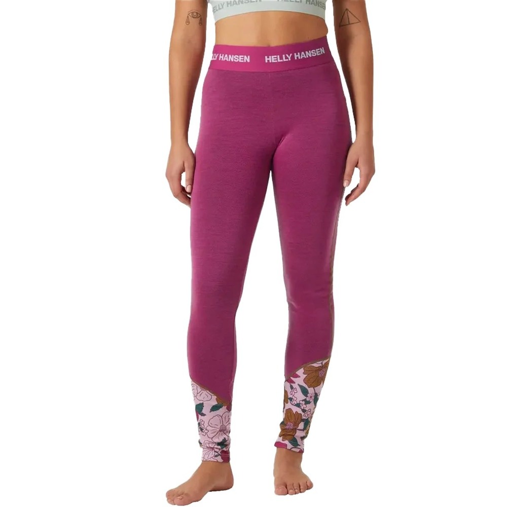 Helly Hansen Berry Floral High-Waist Leggings